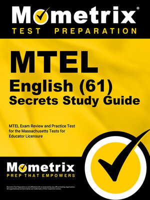 cover image of MTEL English (61) Secrets Study Guide